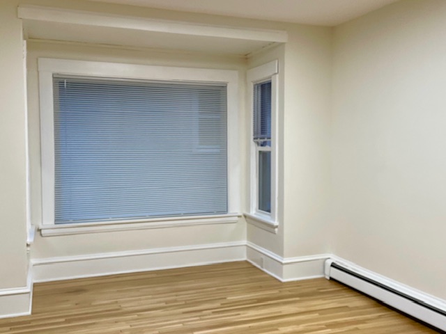 Window across the living area from the kitchen