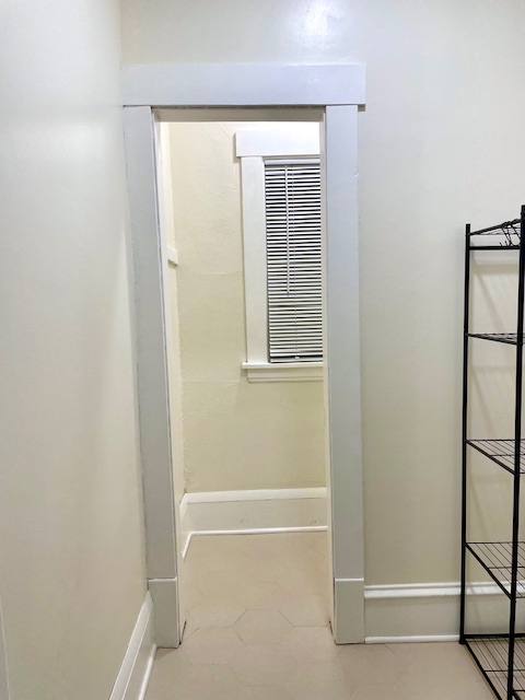 First floor bedroom closet